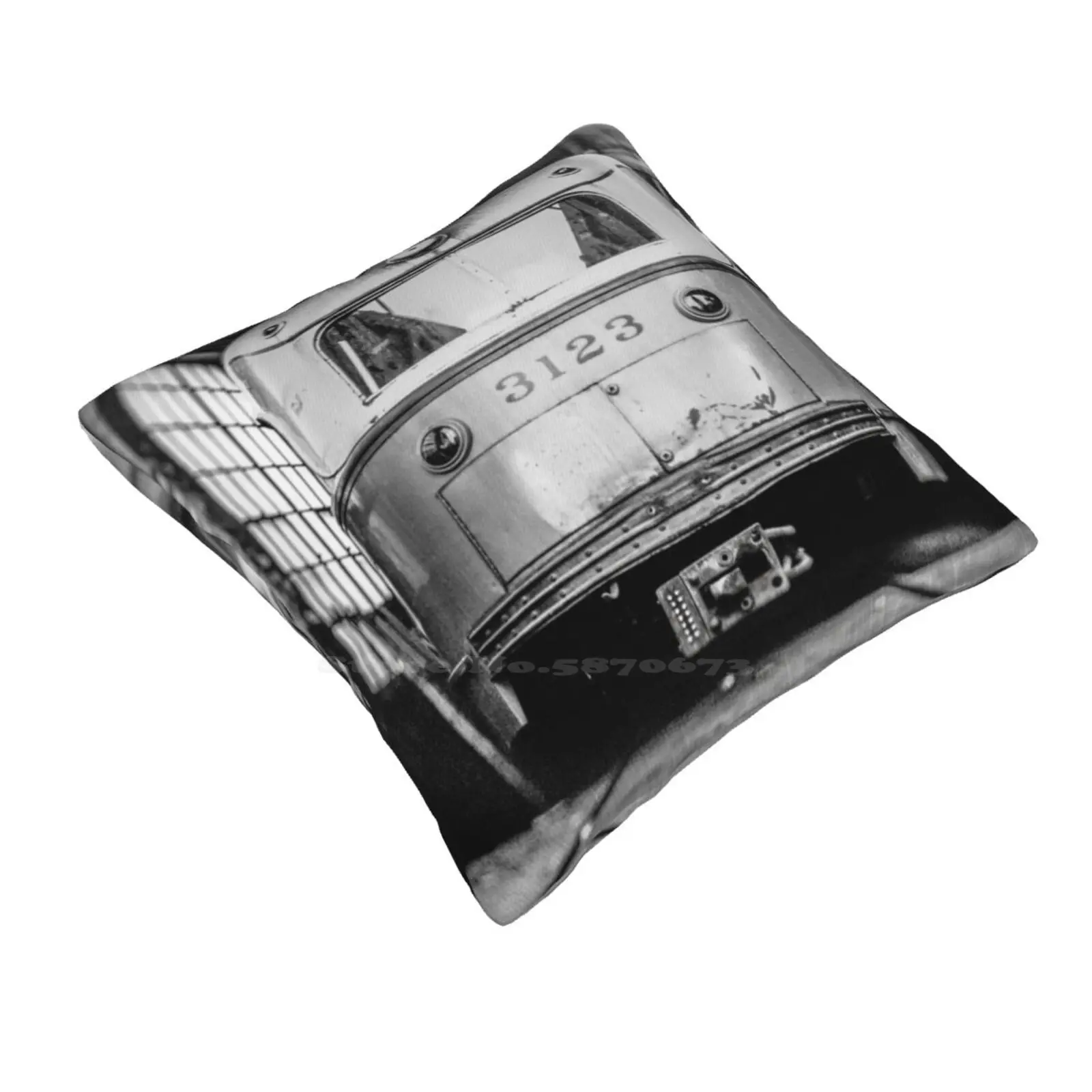 Vintage Streetcar Trolley 1219 Pillows Case Bedroom Home Decoration Trolley Vintage Film Lomo Black And White Bw Old