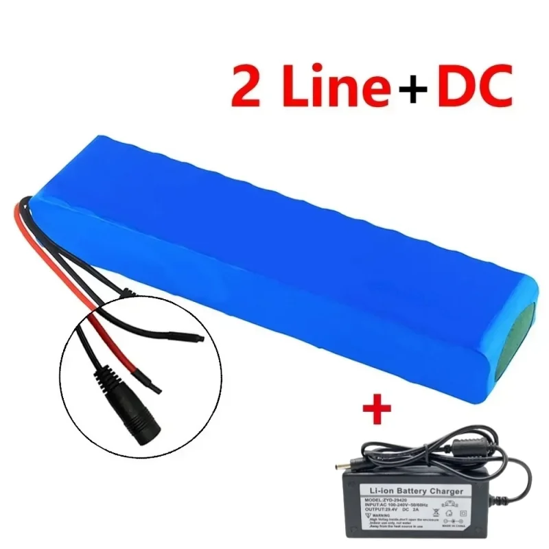 24V 10Ah Oplaadbare Lithium Batterijpakket met Lader Stabiele Energie Hoge Capaciteit Vervanging voor 250W 350W Scooter Aandrijving