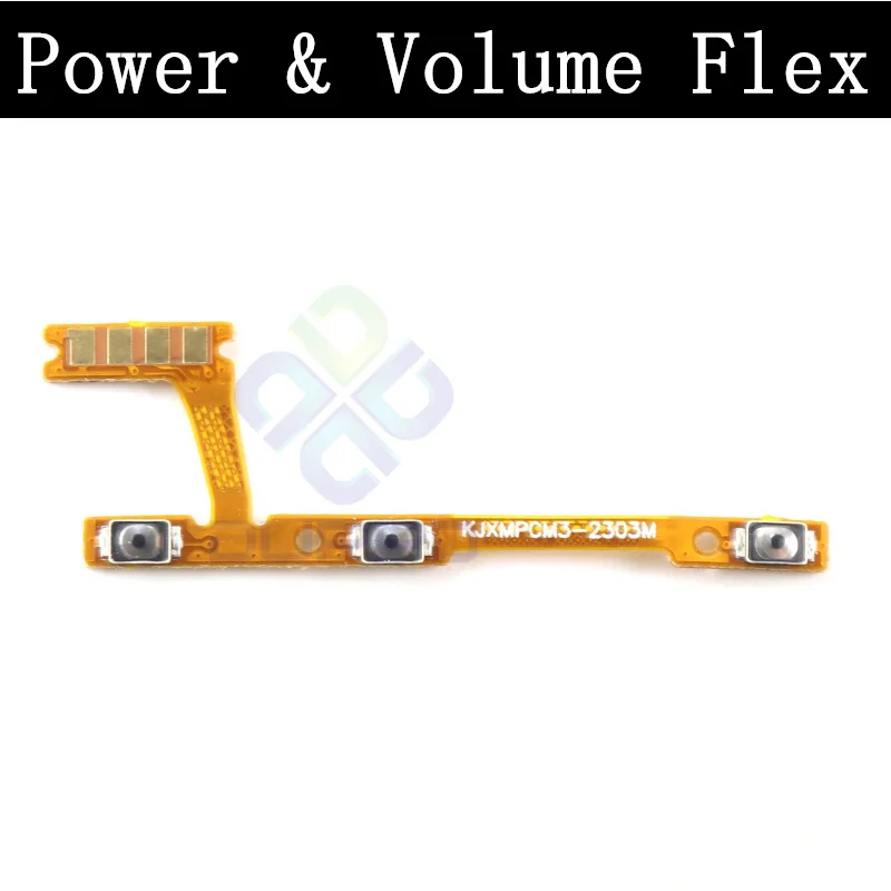 SIM Card Charging Port Board Fingerprint Sensor Volume Off On Motherboard Flex Cable For Xiaomi Poco M3 Top Ear Loud Speaker