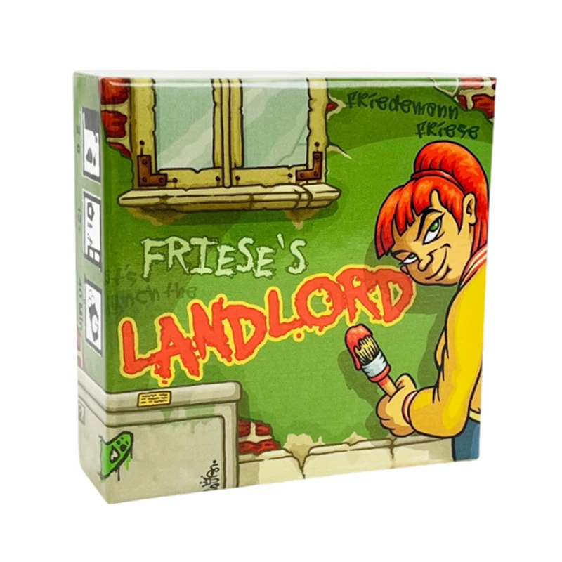 

Настольная игра Frieses Landlord, китайское и английское издание для друзей, семейная забавная стратегическая игра