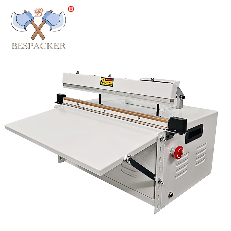 

Bespacker FKR-500 Chemical Materials Food Industrial Sealer Aluminum Body Semi-auto Table Sealing Machine