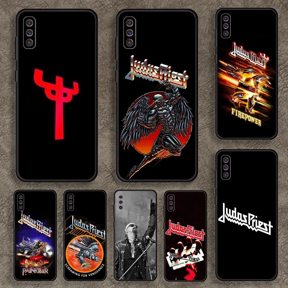 Rock Band J-Judas P-Priest Phone Case for SamsungA 91,80,73,72,71,70,53,52,51,42,41,40,32,31,30,22,21,20,13 S 4G 5G Black Case