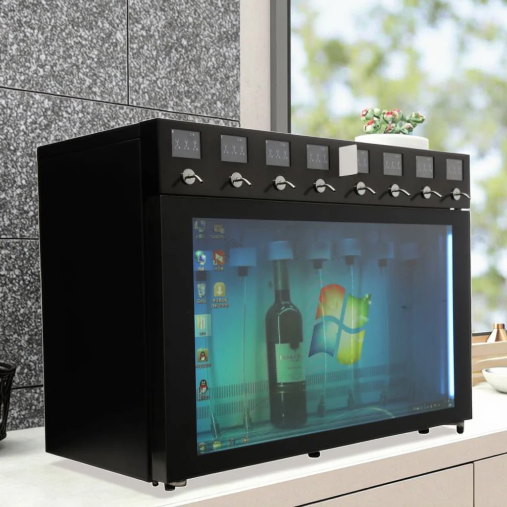 8 Bottles bar Cooler Electric Wine Dispenser Automatic Machine - view 4