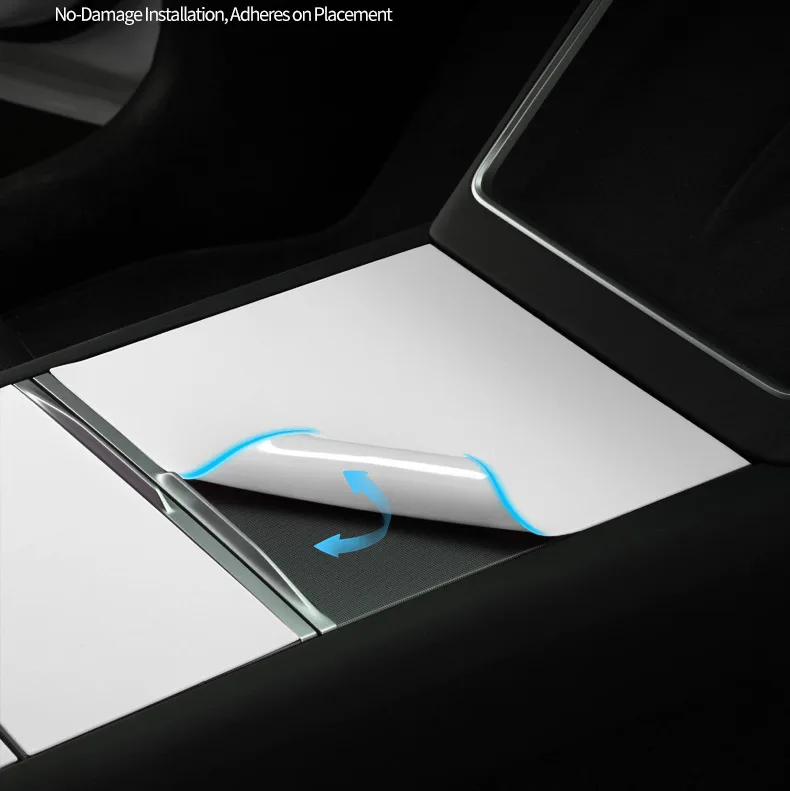 Für Tesla Model Y Juniper Model 3 Highland Mittelkonsole Armlehnenbox Abdeckung Silikon Auto-Innenausstattung Tuning-Zubehör – Detail 7