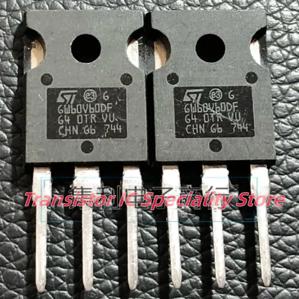 5PCS-10PCS  GW60V60DF  STGW60V60DF TO-247 IGBT 600V 60A  Imported  Original  Best Quality