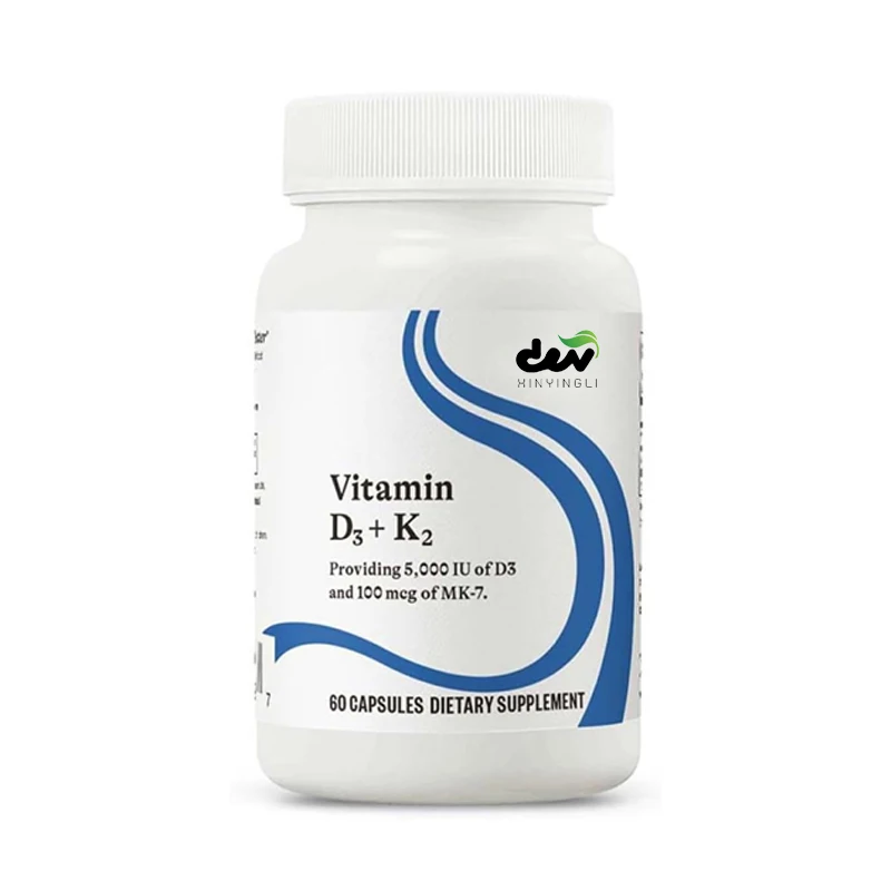 

Vitamin D3+K2, optimizing calcium absorption | 100 micrograms of K2 promote circulatory health, support bone and immune health