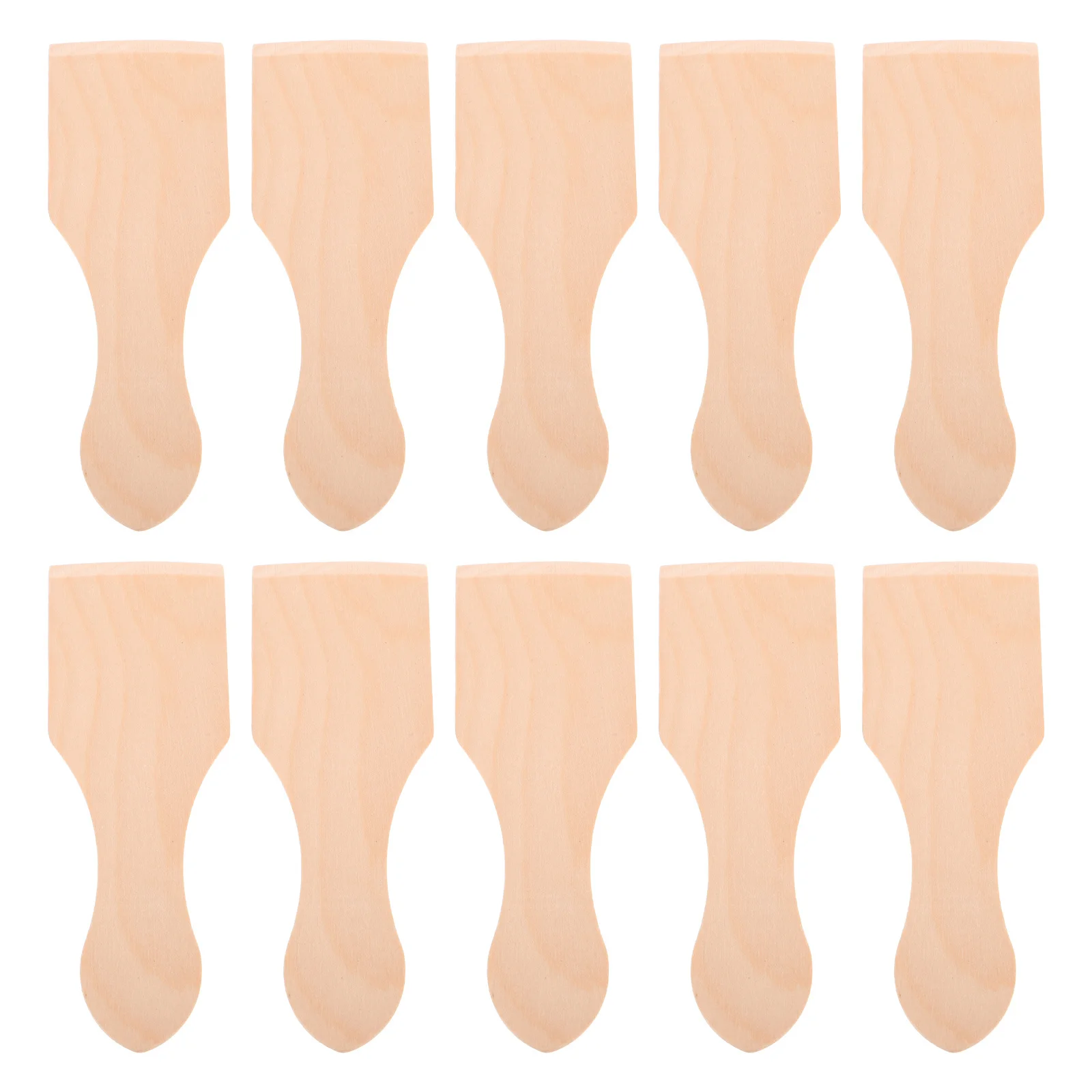 10 Stücke Mini Küche Holzspatel Kinder Kochutensilien Set Simulation Küchenzubehör für Kinder Mini Kochutensilien