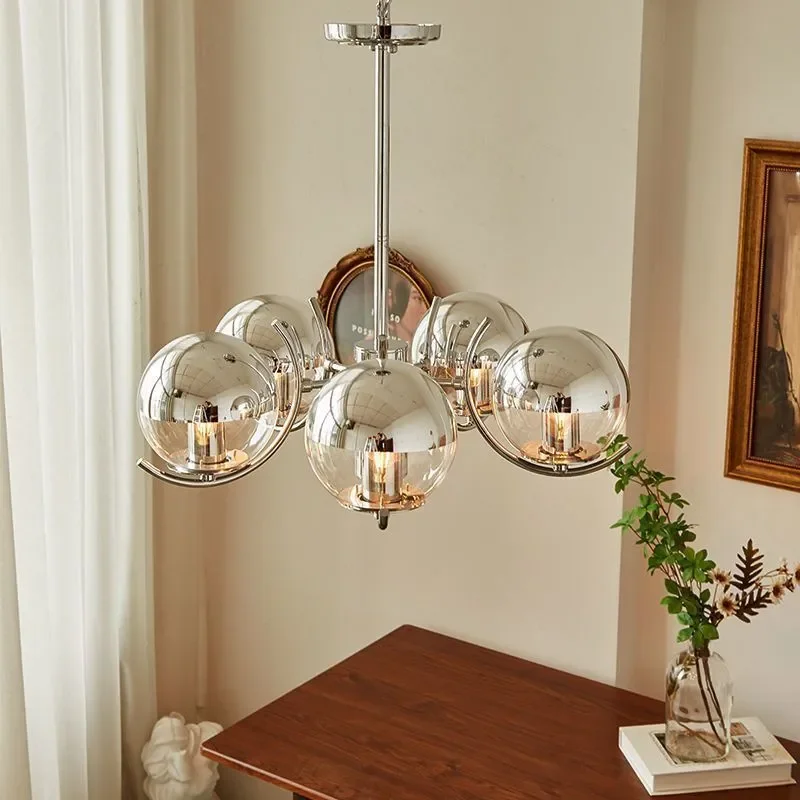 for Light Luxury Chandelier for Living Room Bedroom Clothing Store Nordic Restaurant Magic Bean Internet Celebrity Lamp