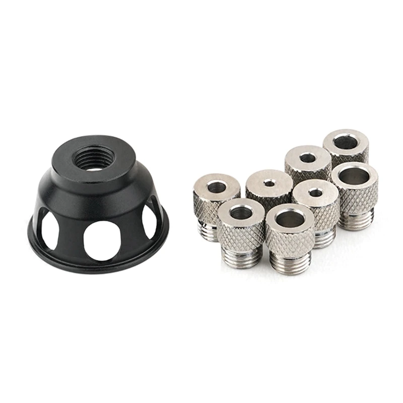 

ABNO-Woodworking Vertical Drill Guide Fixtures Pocket Hole Jig Positioner Carpentry Hole Puncher Tools Straight Locator