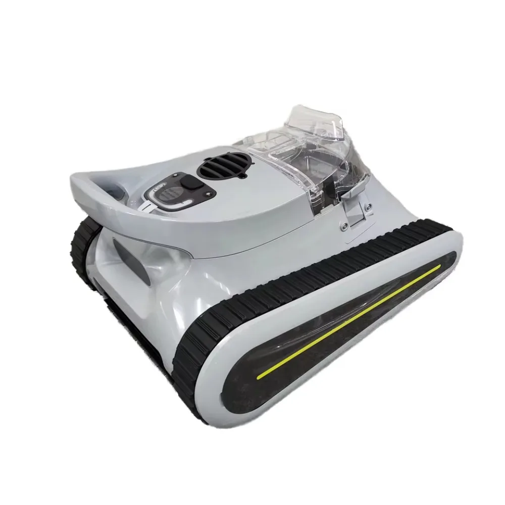 2024 Hot Sale Smart Navigation IP68 Waterproof Automatic Wireless Robotic Ground Inground Pool Wall Climbing Cleaner Suction