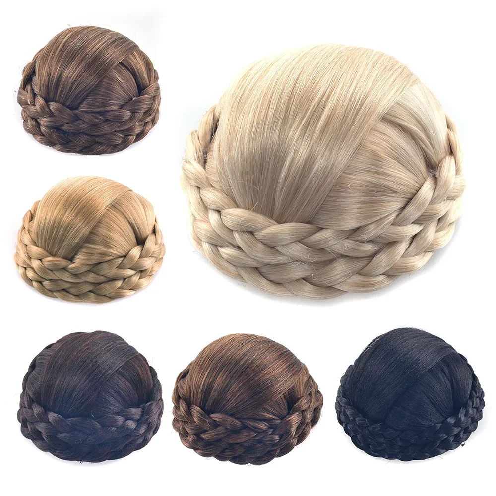 

Synthetic Hair Chignon Fake Hair Bun Cover Donut Bsh Hair Pieces Scrunchie Blonde Messy Afro Bun Wig Updo Benehair