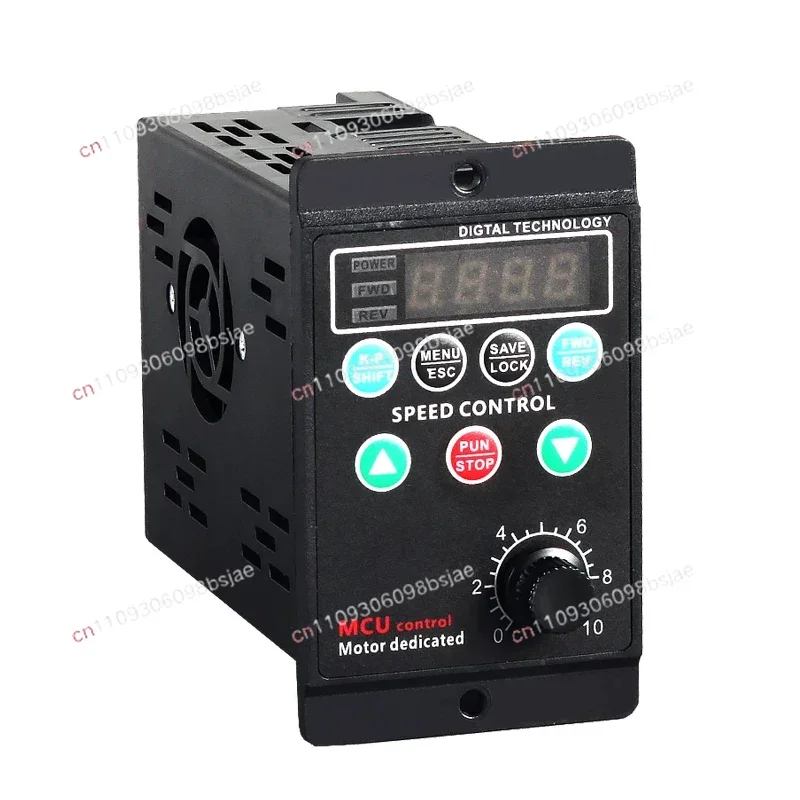 Simple frequency converter T13-750W-12-H three-phase 220V output small motor 380V frequency conversion speed regulation switch