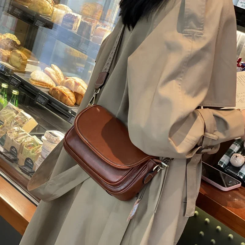 

Female Cowhide Luxury Classic Crossbody Bag Women's Natural Cow Leather Bag Lady High Quality Work Shoulder Bags Ladies Handbags