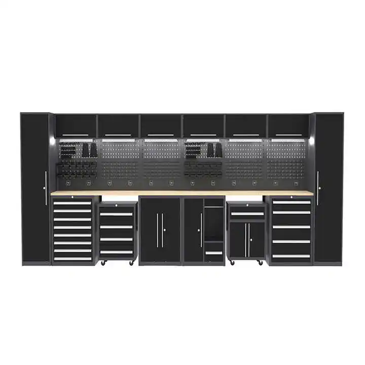 Factory Direct Supply Work Bench Tool Cabinet Workshop 8 Drawer Side Tool Cabinet Cheap Rolling Tool Cabinet