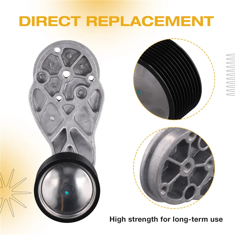 

Детали двигателя Mack MP8, натяжной шкив ремня ГРМ для грузовика 21766717 20521447 21153968 для Volvo D13 VHD VN 08-15 21153968