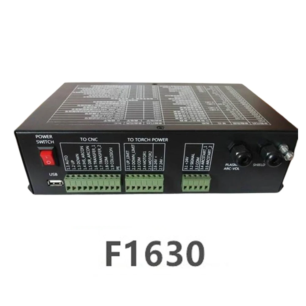 Плазма с ЧПУ F1628s F1628 F1628d F1630 Серво Шаговый двигатель Дуга Контроллер напряжения Высота Режущий пистолет Автоматический трекер высоты