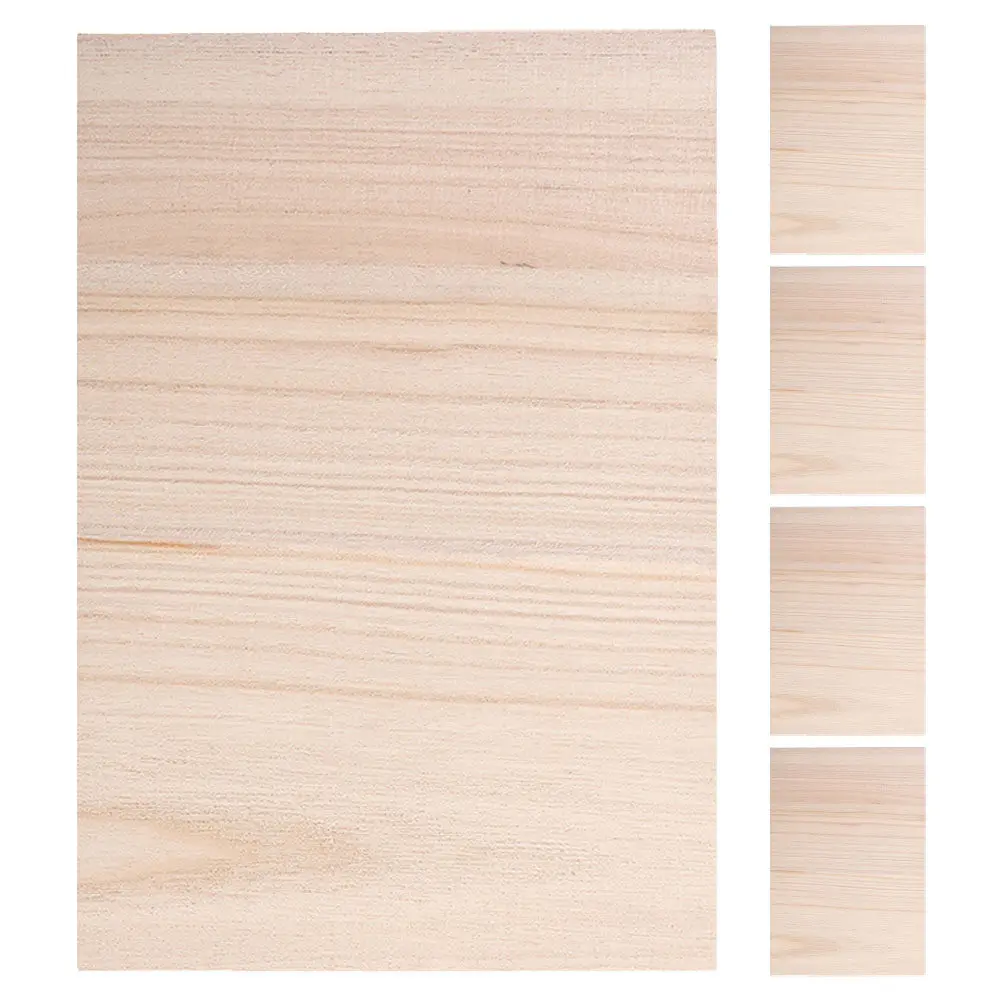 5 Pcs Performing Punching Board Breaking Boards Convenient Karate Khaki Accessory