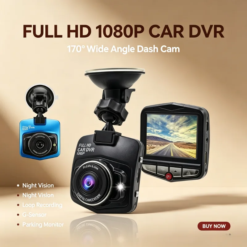 Dash Cam Front and Rear Camera CAR DVR Car Video Recorder Vehicle FULL HD 1080P Vehical Car Cam of Mirror Recorder G-Sensor