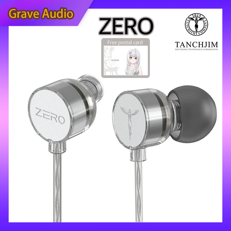 TANCHJIM 제로 하이파이 인이어 이어폰, 스포츠 게이밍 이어플러그, 신상 DMT4, 10mm 다이나믹 드라이브 유닛