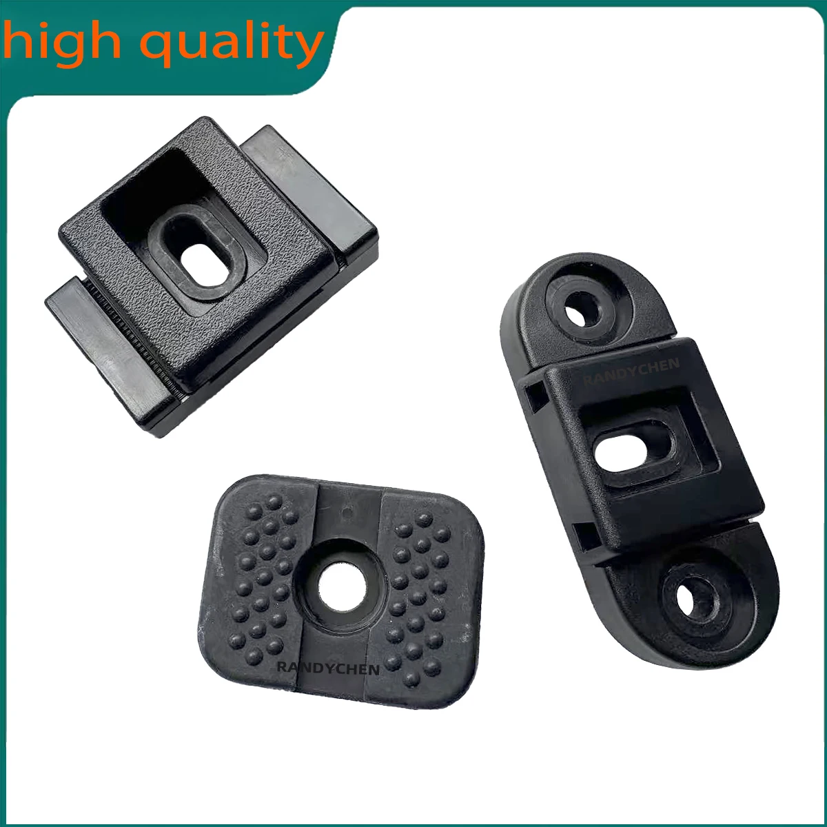 For Skoda Octavia 2 MK2 A5 A7 Superb 3 Kodiaq VW ID4 5E5827240 6Y0827240C 5E0827239A 1x Tailgate Lock Wedge Rubber Buffer Block