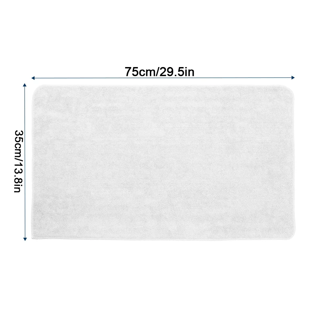 Kostenloser Versand 6 teile/los 35x75 cm Benutzerdefinierte Sublimation Rohlinge Handtücher Für Bad Waschen Gesicht
