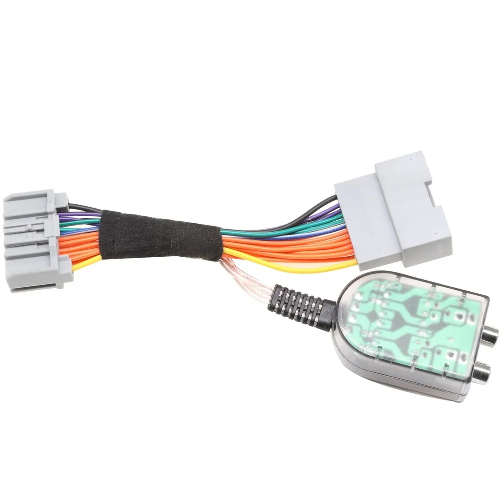 1pc Car Audio High To Low Converter Adapter Harness For Subwoofer Wiring Installation Auto Parts Accessory