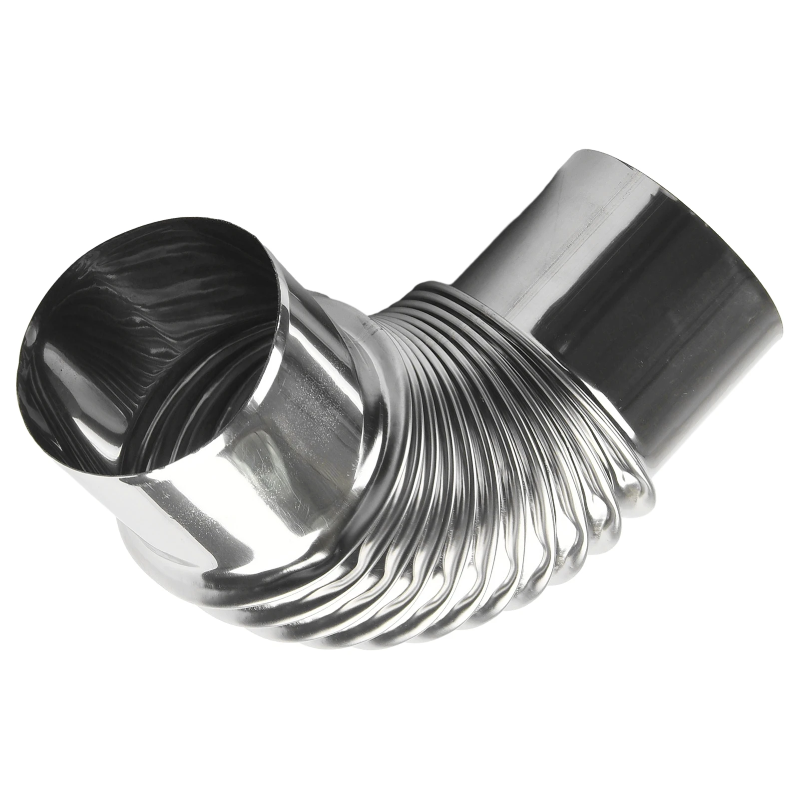 1 Pcs 90 Degree Flue Elbow Pipe Chimney //Liner Bend Stainless// Steel Multi Flue Stove Pipe Gas Water Heater Exhaust Pipe Vents