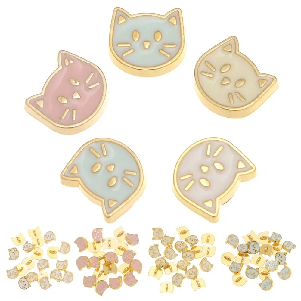 20pcs High Quality Mini Shoes Sewing Accessories  Cat Buttons 1/6 Dolls Clothing  Belt Buckles Ultra-small Buckle
