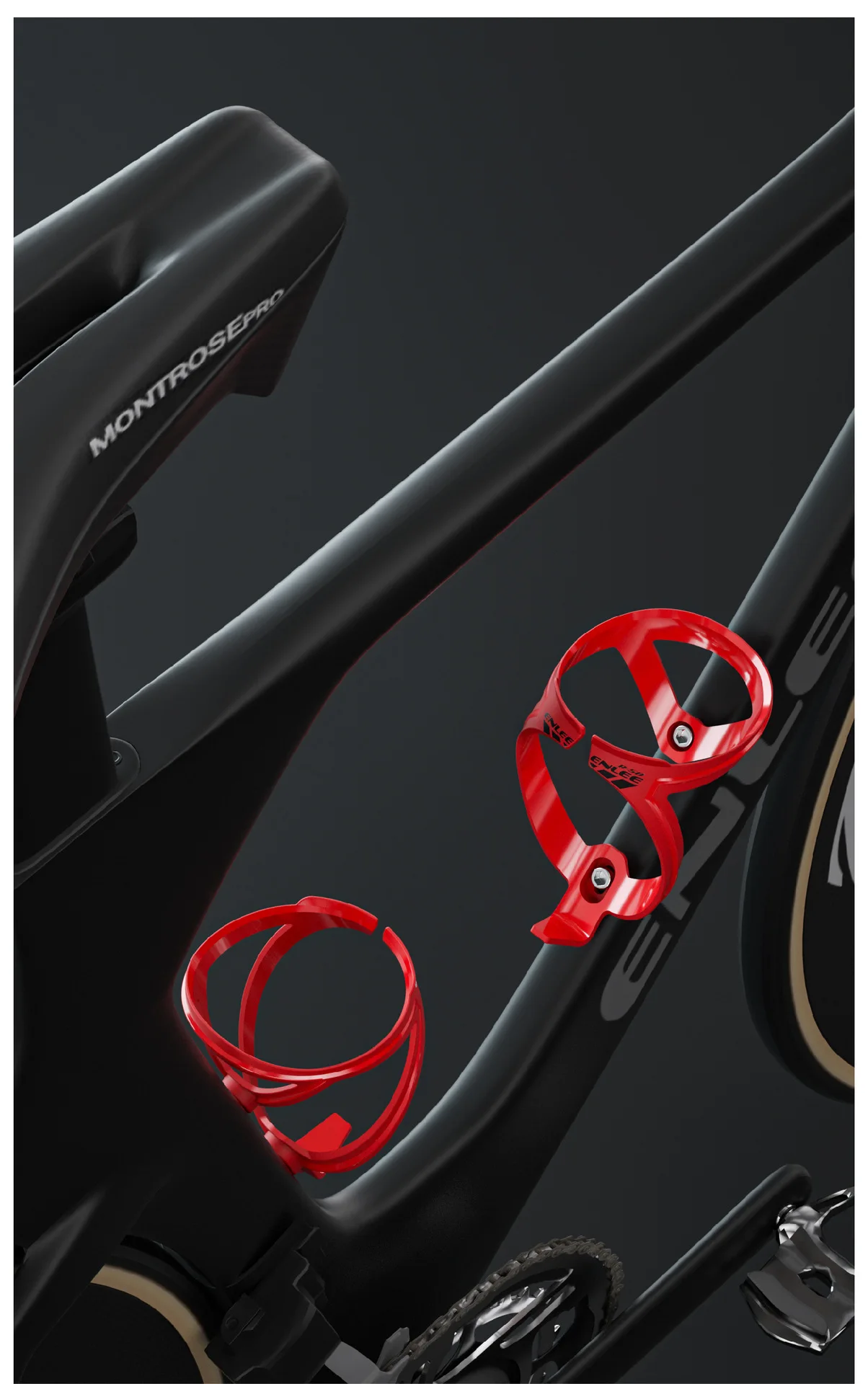 ENLEE Fahrrad-Wasserflaschenhalter, Rennrad-Flaschenhalter, ultraleichter Fahrrad-Wasserflaschenhalter, Outdoor-Radfahren, fester Rahmen – Detail 15