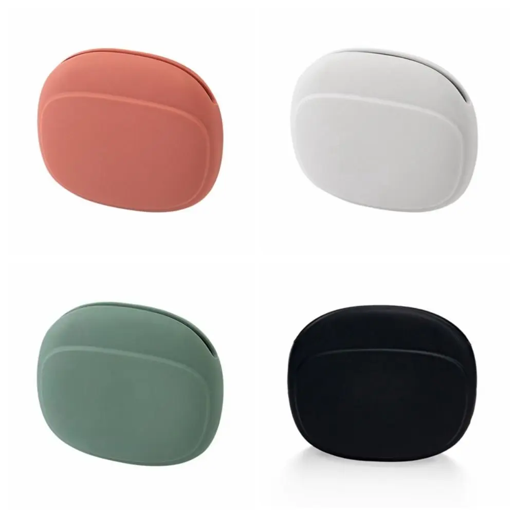 

Silicone Earphones Storage Bag Anti-Dust Portable Headset Storage Box Shockproof Soft USB Data Cable Organizer 3C Digital