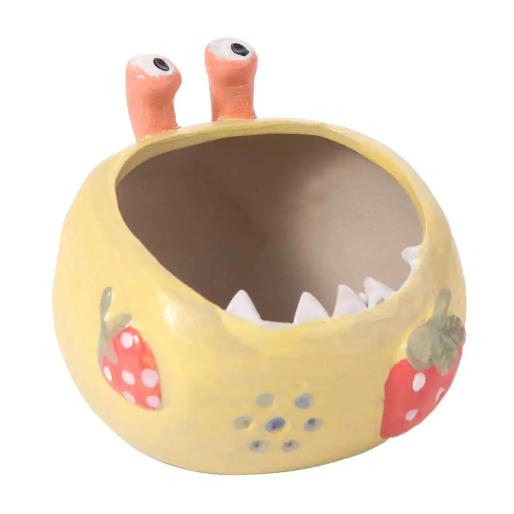 

Ceramic Succulent Flowerpot Creative Personality Plant Pot Breathable Cartoon Hydroponic Flower Holder Hotel