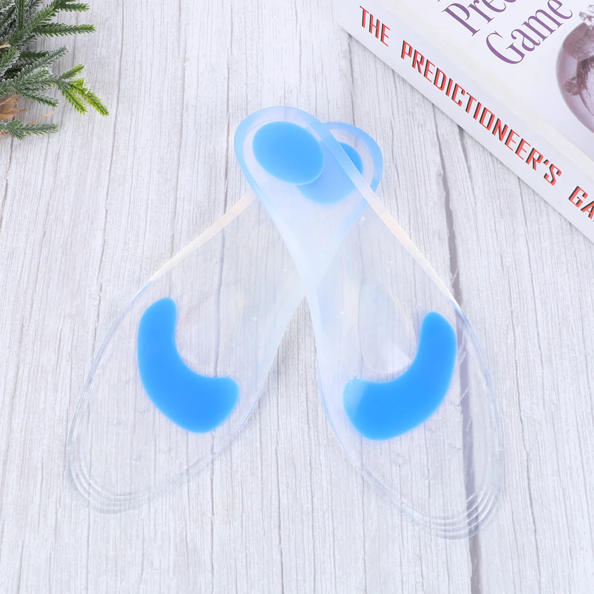 

1 Pair Silicone Insoles Shock Absorbing Massage Cushions For Sports Running Hiking Foot Care Pain Relief Shoe Pads