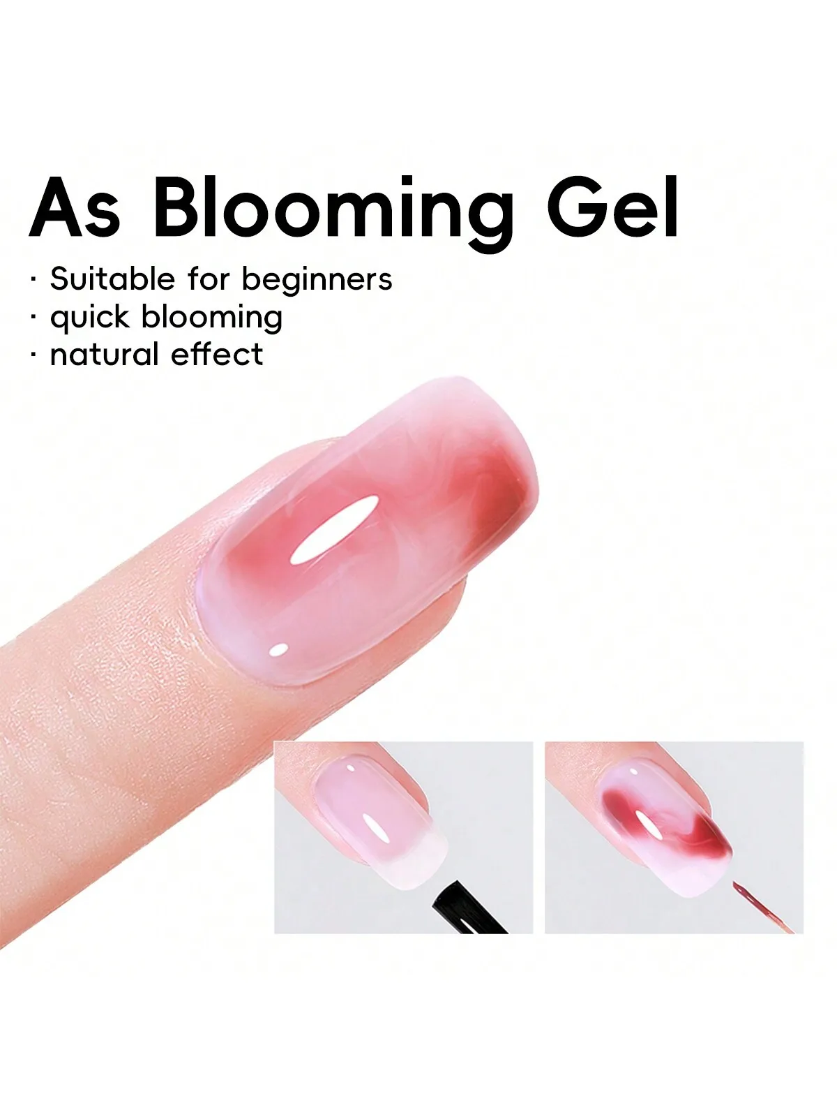 XEIJAYI 1 szt. 6 w 1 Żel do paznokci, baza pod lakier, żel do przedłużania paznokci, żel do sztucznych paznokci, żel do zdobienia paznokci, top coat, żel akwarelowy do paznokci DIY