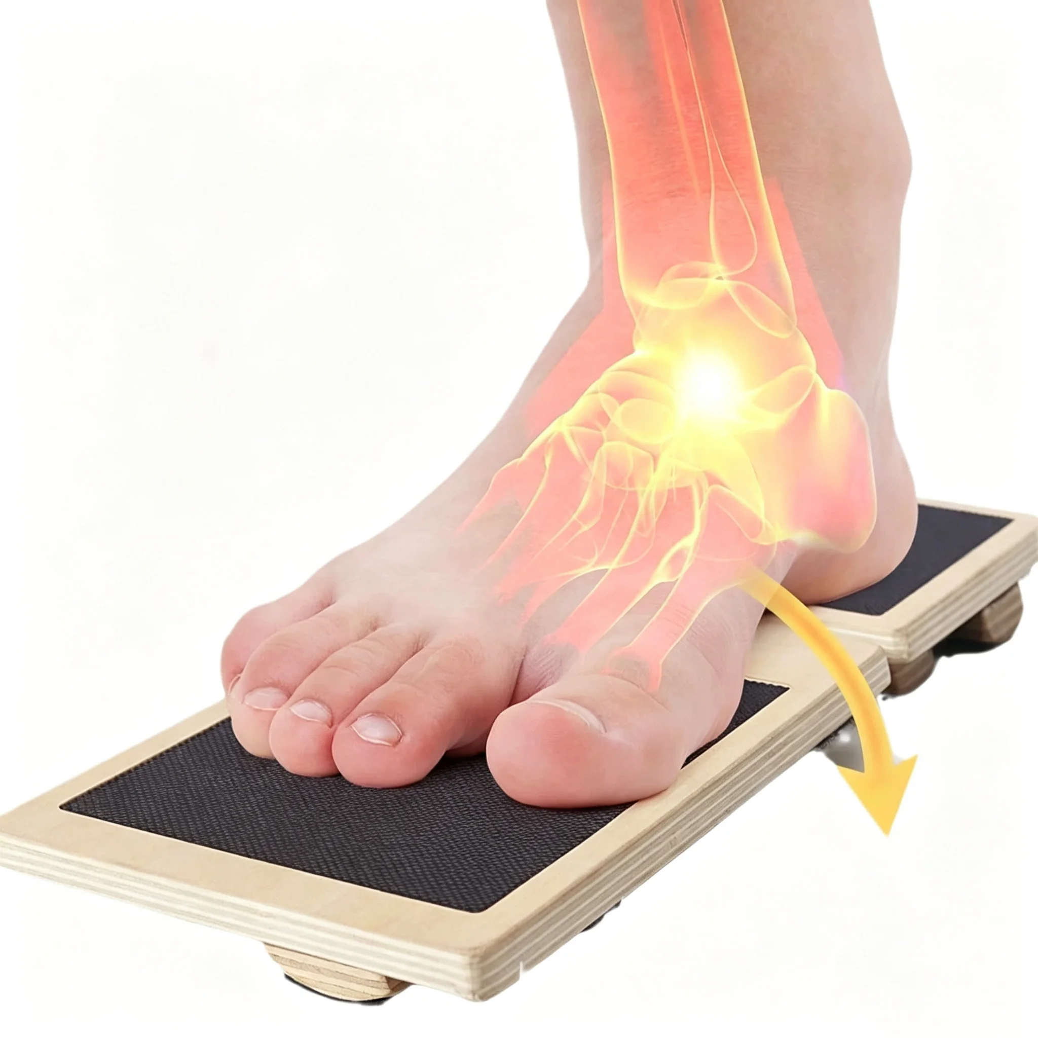 Wooden foot stretcher Single-leg balance trainer Ballet balance board Ankle and foot strengthening Balance board