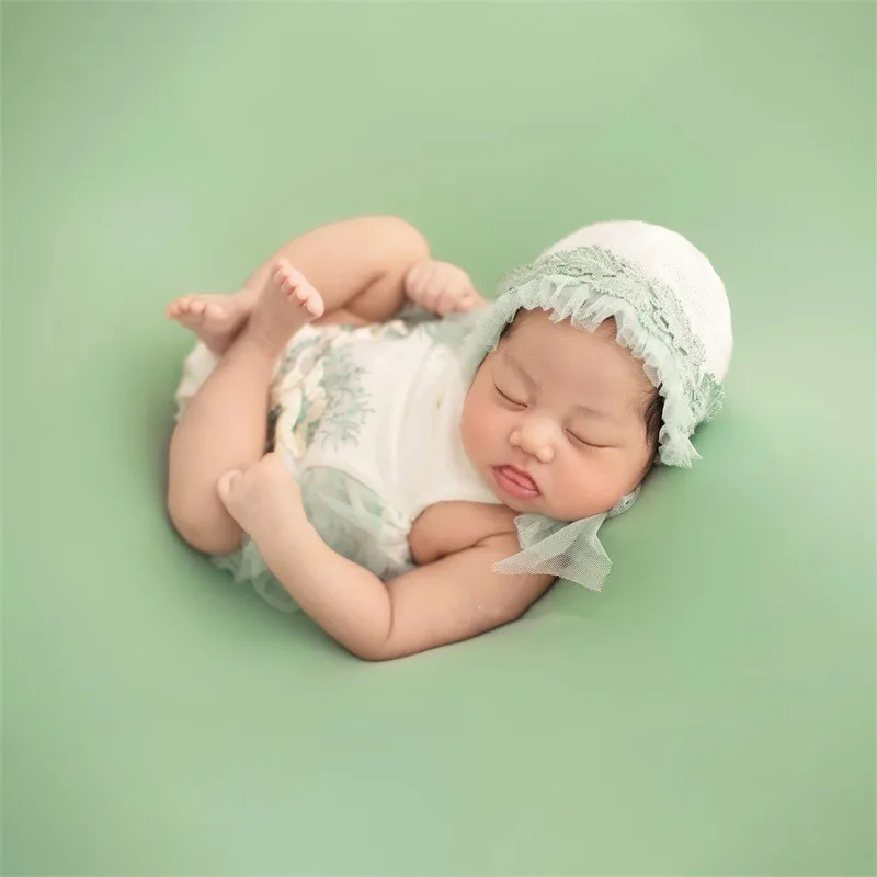 

2022 new arrival baby romper photography props,handmade lace photo shoot clothes