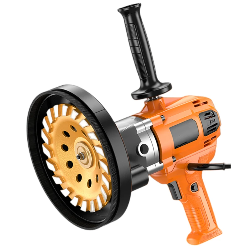 

Concrete grinder cement block grinder wall planer multi-function rough grinder polishing machine high-power concrete grinder
