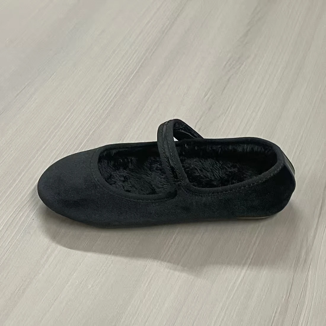 Jinyu Trendy Children's Princess Shoes Fashion Outdoor Dancing Performance Shoes Girl Women's Shoes Velvet Plush Four Seasons
