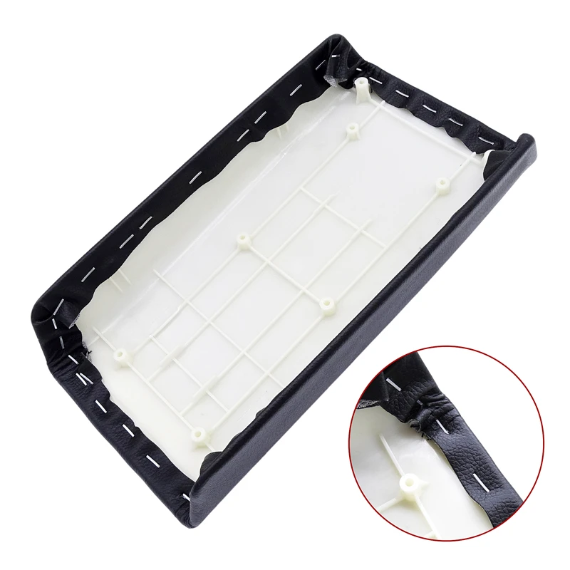 Auto Center Console Armrest Box Cover For Honda Accord 7th 2003 2004 2005 2006 2007 Leather Armrest Lid Seat Protective Pad