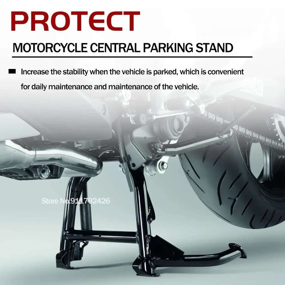 For Honda NC700S NC750X NC 700 750S NC750 X 2018 Motorcycle Middle Kick Stand Holder Bracket Center Kickstand Steel Parking Rack