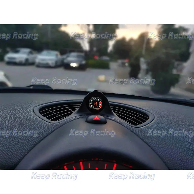 For Mini R55 R56 R57 R58 R59 Plastic Dashboard Part ABS Dash Mount Gauge Pod 08-13 Racing Dial Kit Air Con Cover Cluster Holder