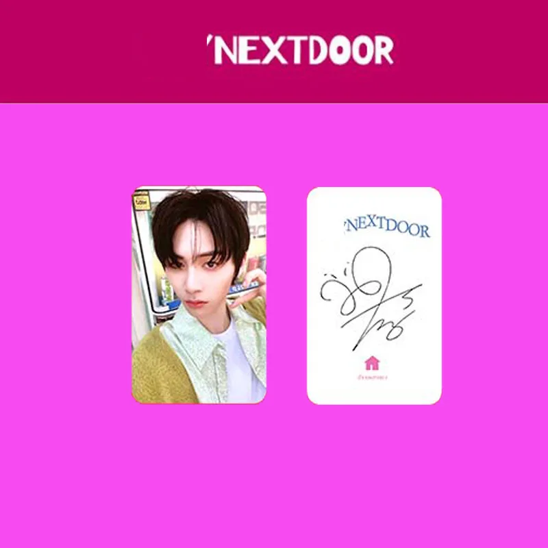 6 pz/set KPOP BOYNEXTDOOR 2024 Calendario Carta Album LOMO CARD SEASONS GREETINGS KIM YUNHE LEEHAN REGALO Cartolina fotografica