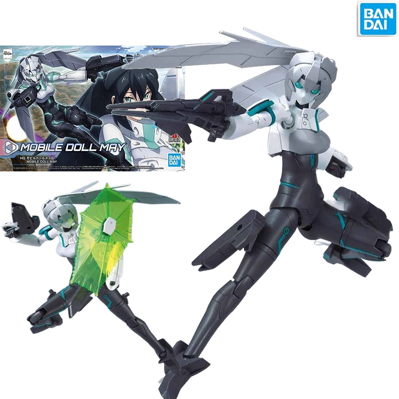 

Original Bandai Gundam HG 1/144 MOBILE DOLL MRY Yai Stalker animation character action assembly model toy children's gift