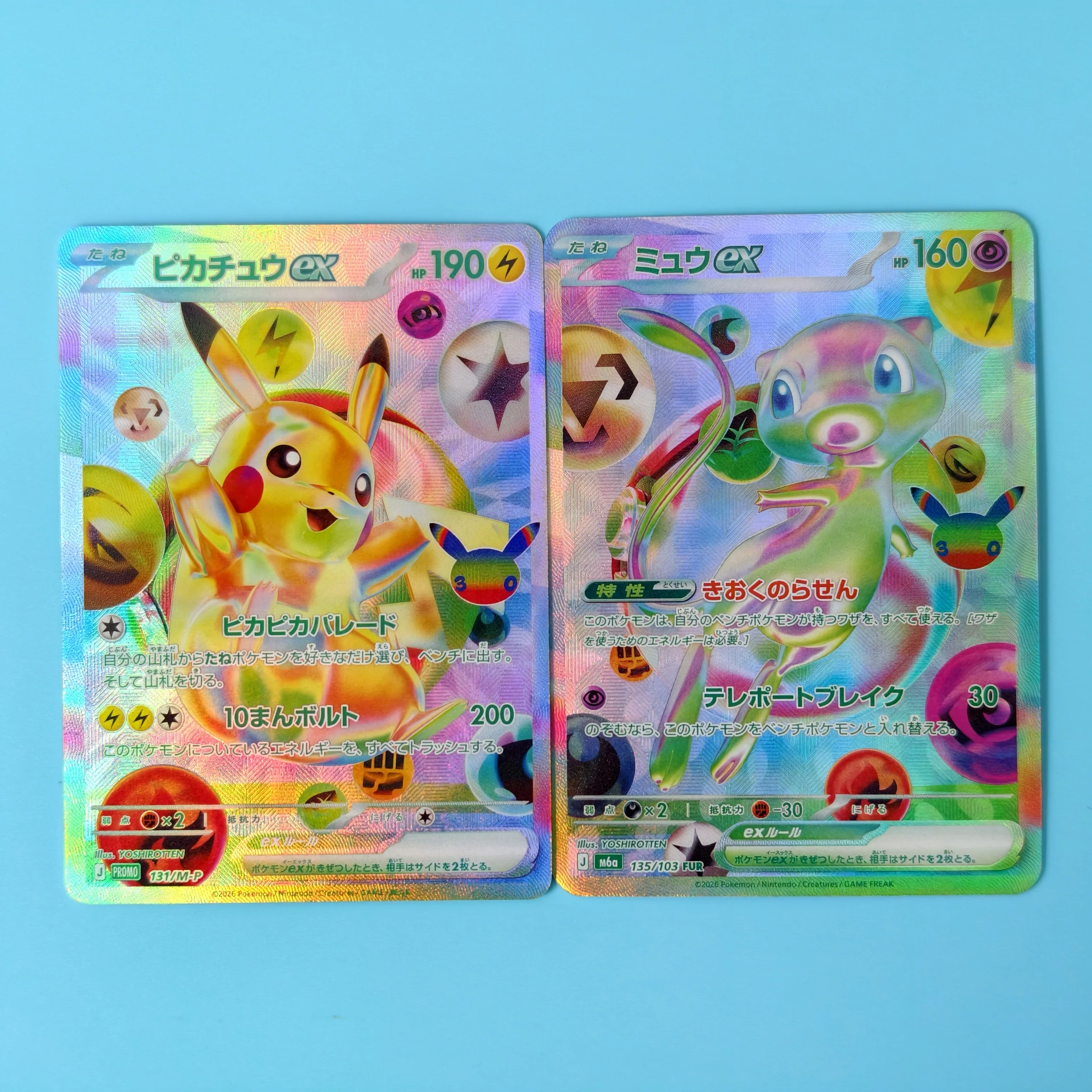 Hot Proxy TCG Collection Cards 30th Anniversary Holo Texture Self Made Single Card Classic Game Anime Card Gift