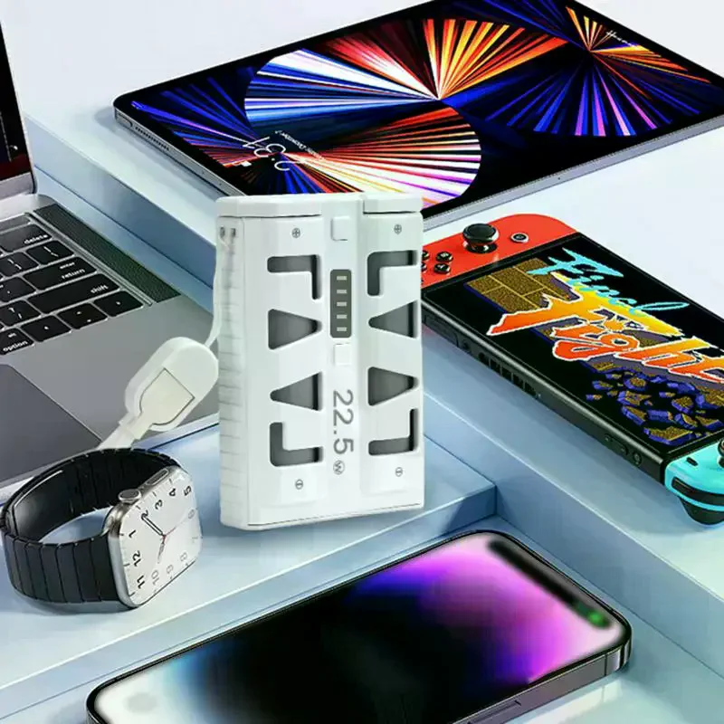 21700 Battery Box DIY Kit One-Click Battery Swap 20W Fast Charging Detachable Design Dual Mode Battery Case New