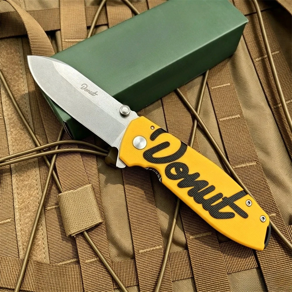 Fishing Equipment Essentials - Canivete Dobrável EDC para Atividades ao