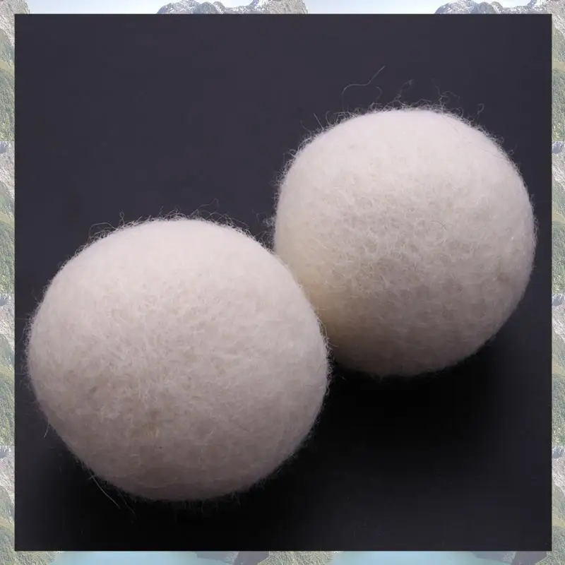 2025 Trend 32-Pack 100% Premium Wool Dryer Balls XL,Handmade,Eco-Friendly,All-Natural Fabric Softener