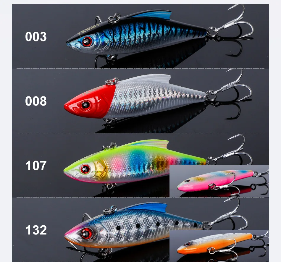 NOEBY Lipless Vibrations-Crankbait 90mm 33g Rasselnder Sinkender Köder Salzwasser Hecht Barsch Angeln – Detail 5