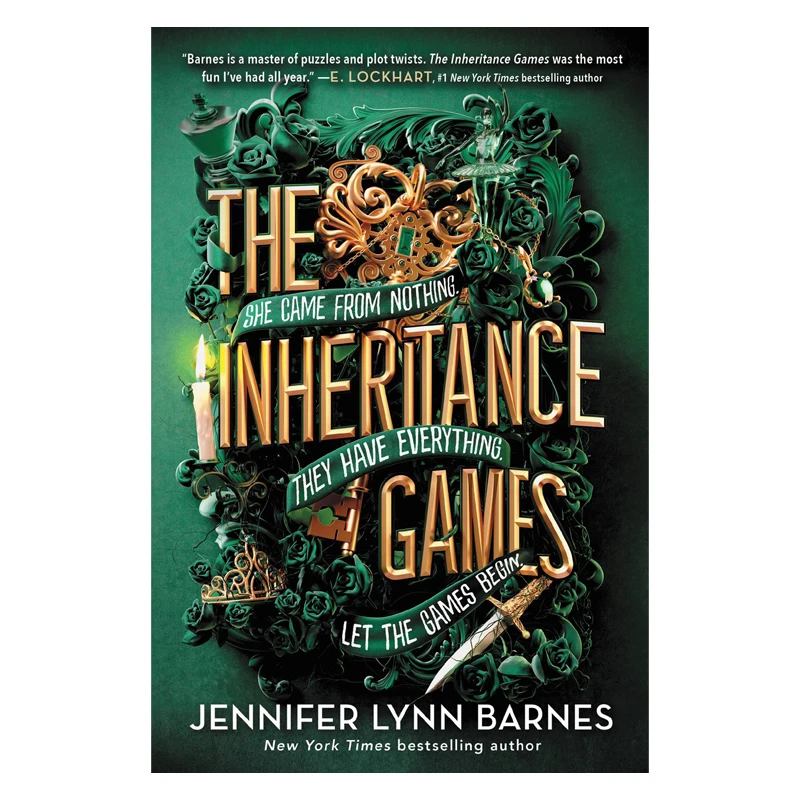 The Inheritance Games 1, Bestselling books in English, Mystery novels 9780759555402