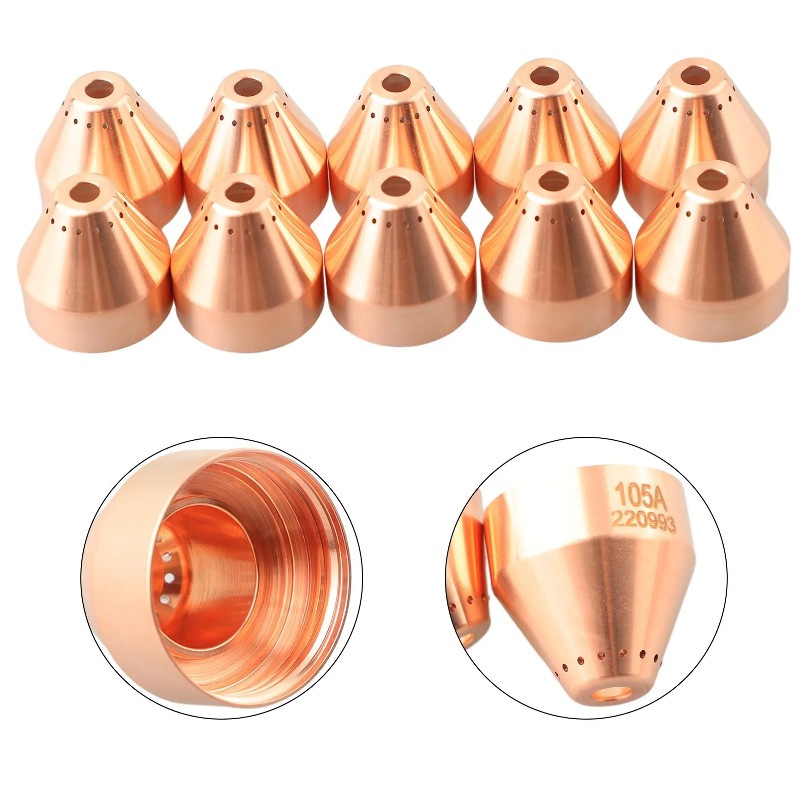 

Набор из 10 высокопрочных защитных экранов 220993 для плазменного резака PMX 105