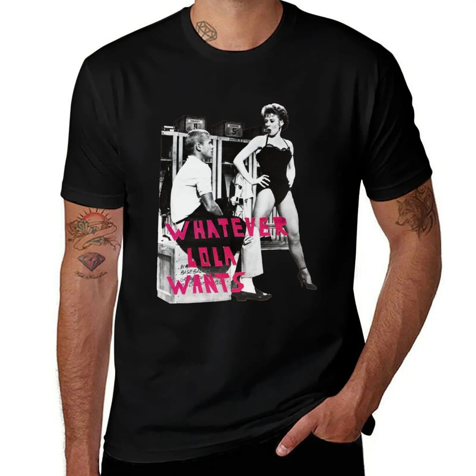 Camiseta Whatever Lola Wants, camiseta holgada de talla grande y larga